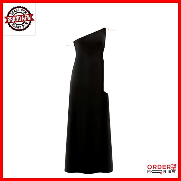 Plus Size Formal Dress One Shoulder Cocktail Gown Wedding Guest - Picture 5 of 5